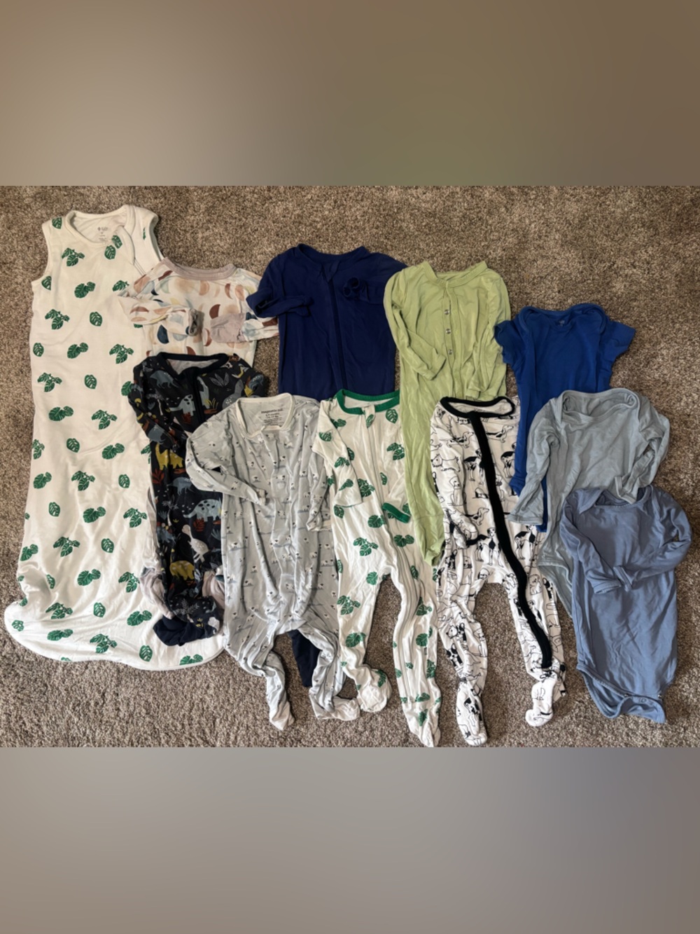 6-12M Bamboo Bundle (Kyte, LS, Kickee)